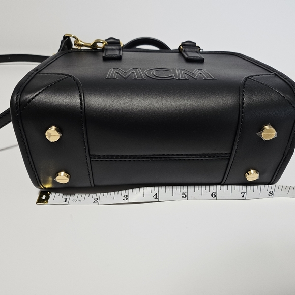 MCM Bags Mcm Aren Boston Mini Satchel Bag In Spanish Leather